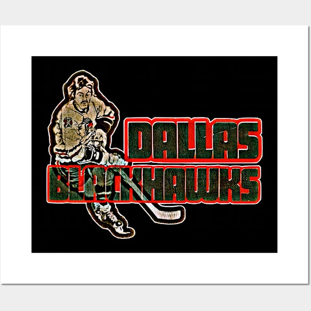 Dallas Blackhawks Hockey Wall Art by Kitta’s Shop